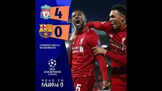 Liverpool vs Barcelona 4 - 0 All Goals  Highlights 07/05/2019 HD