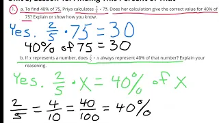 😉 6th Grade, Unit 3, Lesson 15 "Finding This Percent of That" Using Google Calculator