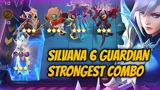 SILVANA 6 GUARDIAN THE MOST POPULAR AMD STRONGEST COMBO IN MAGIC CHESS NOW !! MLBB