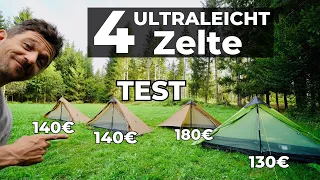 Ultraleichte Zelte | TEST | Günstige 1 Personen Zelte