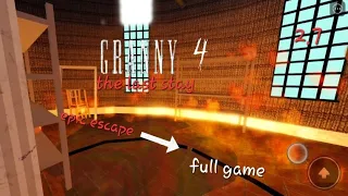 granny 4 2.7 the last stay 2.7 epic escape game play