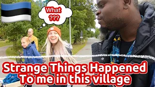 How Do ESTONIA Villagers Reacts To Black Foreigner