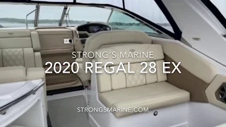 2020 Regal 28 Express -  Strong's Marine
