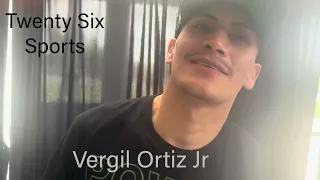 “He’s trying to intimidate me, I could give a shit” Vergil Ortiz on Dulorme #Boxing #goldenboy