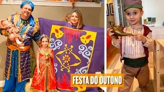 FAMÍLIA ALADDIN - FESTA A FANTASIA - FLÁVIA CALINA