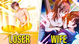 He Reincarnated as a Millionaire Loser but with a Beautiful Wife! | Manhwa Recap