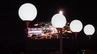 25 Jahre Mauerfall - Lichtgrenze Berlin