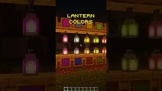 Farbige Laternen für Minecraft!