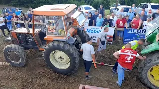 Fiat 880 vs John Deere 3350 traktorijada Novi Grad