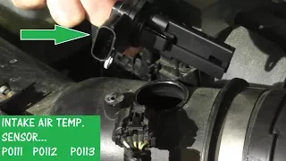 Intake Air Temperature Sensor P0111 / P0112  / P0113 | How to Test and Replace