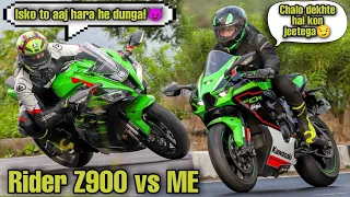 ZX10r 2022 VS ZX10r 2018 Drag Race🥵| @Z900Rider ke sath Drag Race Lag Gai😵‍💫| Unexpected Results😱