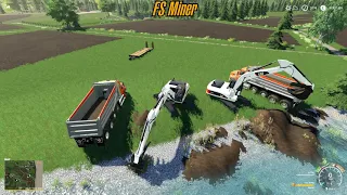 FS19 NEW WESTERNSTAR X49 MULTIPLAYER TIMELAPSE PUBLIC  WORKS WALCHEN TP MAP DAY FARMING SIMULATOR 19