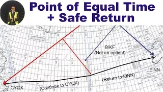 Point of Equal Time and Safe Return ✈ ATPL ✈