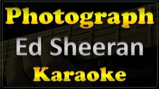 Ed Sheeran - Photograph - Acoustic Guitar Karaoke # 7