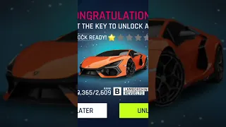 Unlocking Lamborghini Revuelto In Asphalt 9!