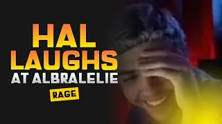 HAL REACTS TO ALBRALELIE RAGE | APEX LEGENDS GAMEPLAY TWITCH HIGHLIGHT