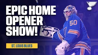 Blues put on EPIC Home Opener show