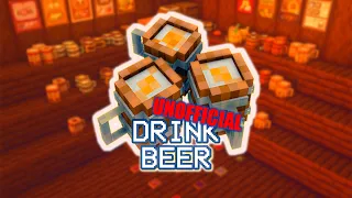 Minecraft: Drink Beer Unofficial MOD | Minecraft Mods Showcase 1.19.2