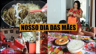 PRESENTES DE DIA DAS MÃES, MACARRÃO IGUAL NA CHAPA, ALMOÇO EM FAMÍLIA E MAIS...