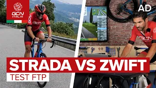 Test FTP - Zwift vs Strada