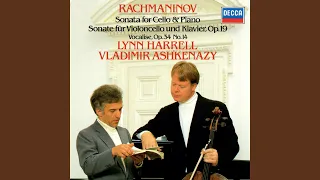 Rachmaninoff: Sonata for Cello and Piano in G minor, Op. 19 - 1. Lento - Allegro moderato