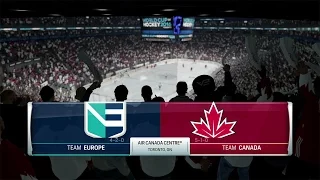 NHL 17 - World Cup Of Hockey Win Animation [FULL GAME]