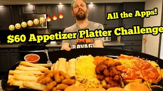 Monster Appetizer Platter Challenge | ManvFood | $60 |Giant Foods