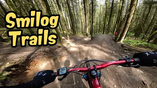 Checking out SMILOG trails - perfect condition!