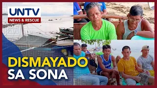 Ilang mangingisda, dismayado dahil hindi nabanggit sa SONA ang isyu sa West PH Sea