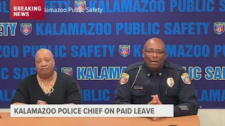 Kalamazoo police chief on paid leave