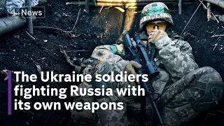 Ukrainian forces refurbishing Russian weapons as battle for Bakhmut rages on