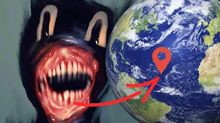 Found Cartoon Cat in google earth and google maps