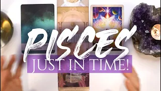 PISCES TAROT READING | "A LIFE CHANGING ACTION" JUST IN TIME