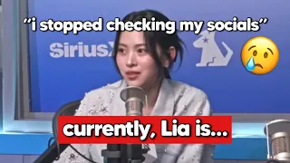 ryujin dealing with hate comments & update on lia’s return