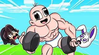 ¡BEBE NOOB es el MÁS FUERTE del MUNDO! 💪😂 ¿QUIEN ES EL BEBECITO MAS FUERTE? EN MINECRAFT