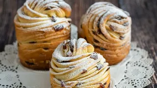 ДЕЙСТВИТЕЛЬНО БОМБА .ТЕПЕРЬ КУЛИЧ КРАФФИН БУДУ ГОТОВИТЬ ТОЛЬКО ТАК !!!Easter Cruffin.