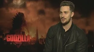 Aaron Taylor-Johnson interview on Godzilla, difficult actors and Avengers