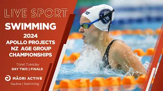 Day Two | Finals Session | 2024 Apollo Projects New Zealand Age Group Swimming Championships