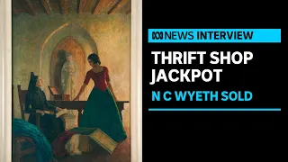 $6 thrift shop painting sells for $295,000 at auction | ABC News