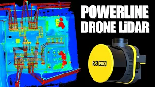 Drone LiDAR Scanning a Power Substation | ROCK R3 Pro V2 Example