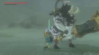 How to beat a Silver Lynel (with a crusher) in Zelda BotW