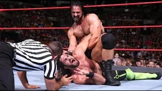 Seth Rollins vs Drew McINTYRE Full Match HD WWE Monday Night Raw 30 July 2018