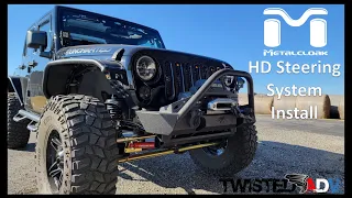 Jeep: Metal Cloak HD Steering Kit Install