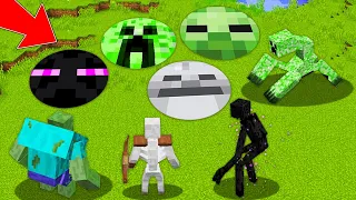 ZOMBIE ENDERMAN SKELETON CREEPER MUTANTS TUNNELS IN MINECRAFT BATTLE HOW TO PLAY