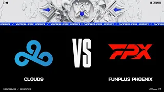 C9 vs. FPX | Worlds 2021 Групповая стадия День 2 | Cloud9 vs. FunPlus Phoenix