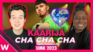 🇫🇮 Käärijä - Cha Cha Cha REACTION (Finland UMK 2023)