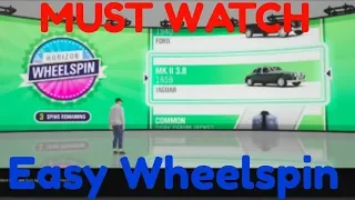 Forza Horizon 4 How To GET  Wheelspins. FAST ***SUPER EASY ****