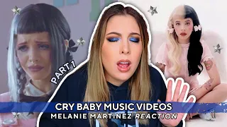 the cry baby music videos are creepy & confusing... 🍼 melanie martinez visuals reaction | part 1