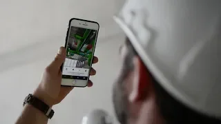 Construction with Augmented Reality + BIM - On site with PORR