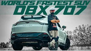 World's Fastest SUV : The Aston Martin DBX 707 : First Drive!